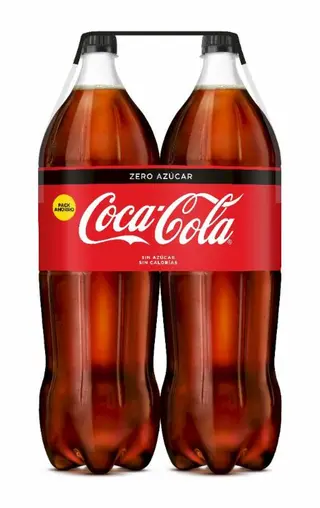 Refresco Zero Cola Coca Cola Pet P-2 2L