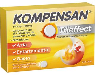 COMPRIMIDOS KOMPENSAN TRIEFFECT 340MG+30MG 60UN