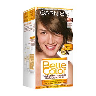 Belle Color Tinte Capilar 5,3 Castaño Claro Dorado Belle Color (5601036300185)