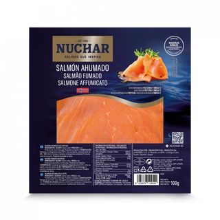 Salmon Ahumado Noruego Nuchar 100 Gr.