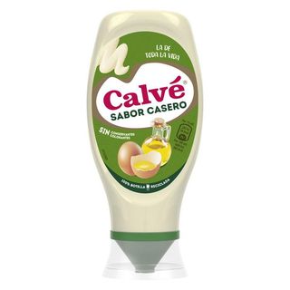 Mayonesa Casera Calve Bocabajo Pet 430Ml
