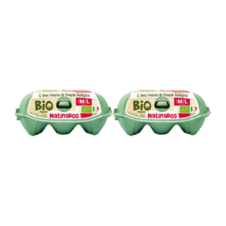 Pack Ovos Classe M/L Biológicos 6un