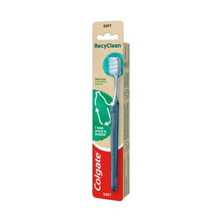 Cepillo De Dientes Colgate Recyclean, 95% Plástico Reciclado, Suave (275690)