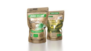 CHARSZNICKIE POLE NATURY - BIO Ogórki kiszone - 1000 g