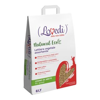 Lovedi lettiera assorbente legno abete 6l
