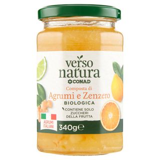 CONAD VERSO NATURA Composta di Agrumi e Zenzero Biologica 340 g - 80128793