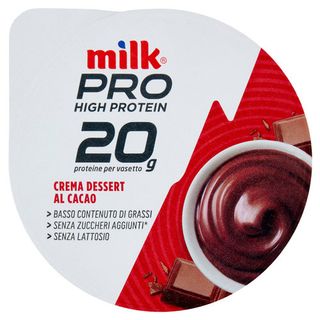 Milk Pro High Protein 20g Crema Dessert Cacao 200 g - 8034066371714