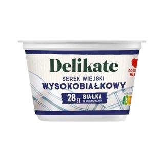 Delikate Serek wiejski wysokobiałkowy, 200 g