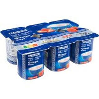 Yogur Griego Con Fresas Eroski 6X125 Gr. (16237984)