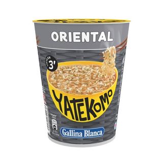 GALLINA BLANCA Fideos Orientales Yatekomo Oriental Vaso, 61G