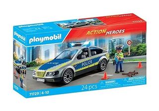 Playmobil 71729 Action Heroes Coche Patrulla (4008789717290)