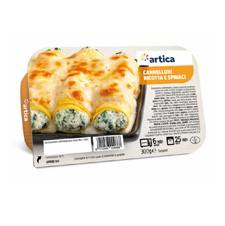 Cannelloni ricotta e spinaci con besciamella 300G