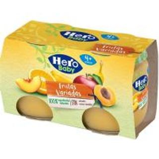 Tarrito Frutas Variadas Hero Baby 130 Gr. 2 Uds. (650416)