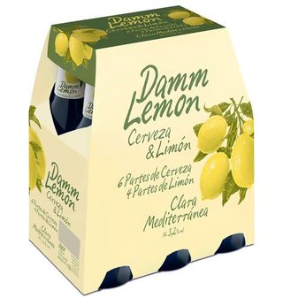 Cerveza Damm Lemon 25 Cl. P 6 Uds.