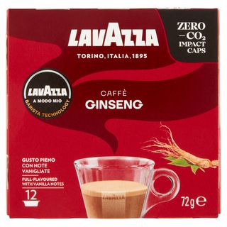 Lavazza A Modo Mio Caffè Ginseng 12 Capsule 72 G