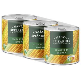 Nasza Spiżarnia Kukurydza słodka 3x140 g