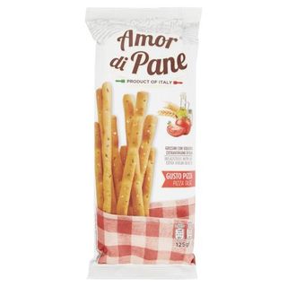 Amor Di Pane Grissini Con Solo Olio Extravergine D'Oliva Gusto Pizza 125 G - 104626