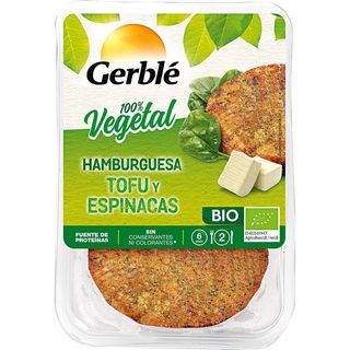 CEREAL BIO Hamburguesa De Tofu Y Espinaca 2 Unidades
