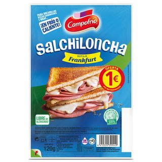 Salchiloncha Estilo Frankfurt Campofrío Sobre 120 G