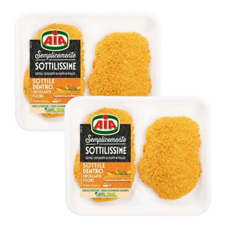 Pack 2x Aia Sottilissime Cotolette Di Pollo 140g