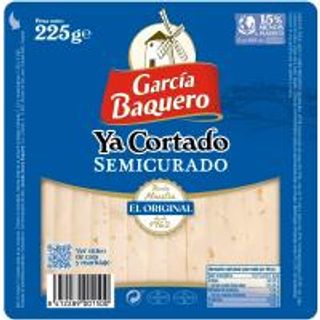 Queso Mezcla Semi Ya Cortado García Baquero 250 Gr. (8524977)