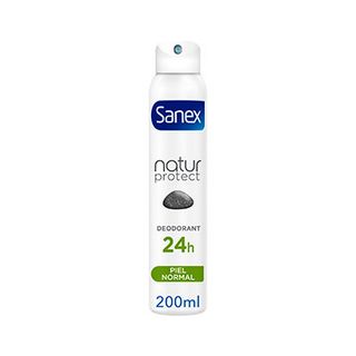 Desodorante Spray Sanex Natur Protect Piel Normal 24H Con Piedra De Alumbre 200Ml (8718951465091)
