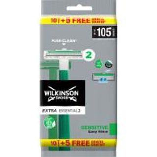 Maquinilla Desechable Sensitive Extra-Ii Wilkinson 10+5 Uds. (551085)
