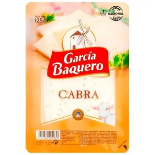 Queso García Baquero Cabra Lonchas 125 G