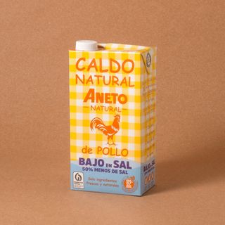 Brou Natural Pollastre Baix Sal Aneto 1L