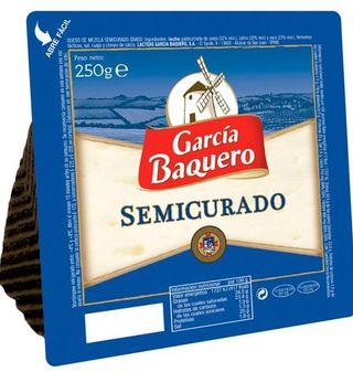 Queso García Baquero Semi Cuña 250 G
