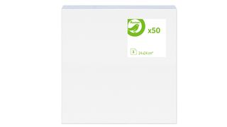 Auchan - Papierowe serwetki 24x24cm - 50 sztuk