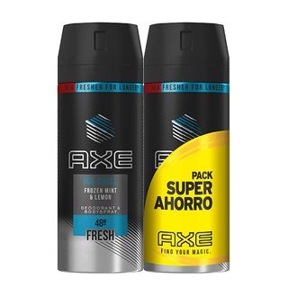 Desodorante Hombre Ice Chill Axe, Pack 2X150 Ml. (8710522929902)