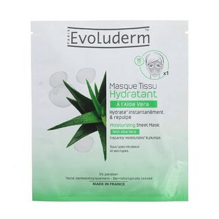 Evoluderm Masque Tissu Hydratant Á L'Aloe Vera 1452640