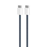 Cable De Carga Puro Fabk4 2.0 60W Usb-C 1.5M Azul (8018417464317)