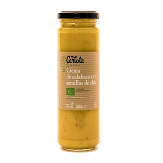 Crema Calabaza/Chia Carlota Eco 450 Gr.