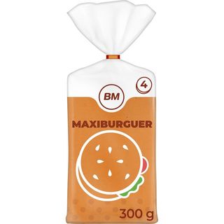 BM Pan De Hamburguesa 4 Unidades