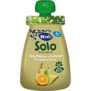 SOLO HERO Bolsita De Pera  Plátano Y Naranja 100 Ml