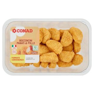 CONAD Bocconcini Panati di Pollo 500 g - 8003170077881