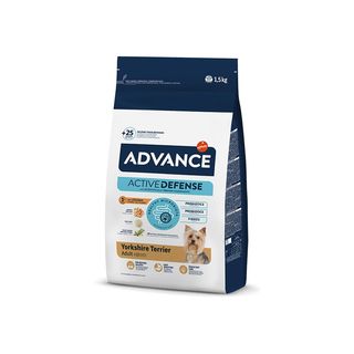 Advance Active Defense Yorkshire Terrier Adult Pienso Para Perros 1.5Kg