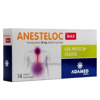 Anesteloc Max 20 mg 14 tabletek