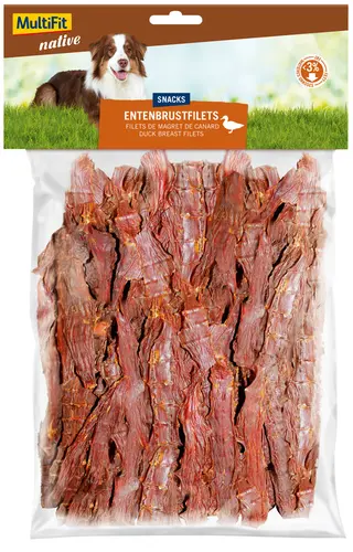 Multifit Native Gryzak Kaczka filet 750g