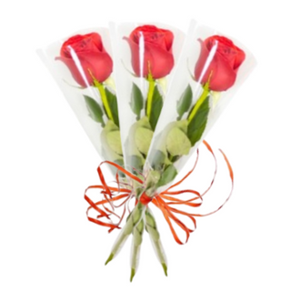 Pack x3 Rosas unitarias
