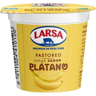Yogur De Plátano Larsa, Tarrina 125 Gr. (1463413)