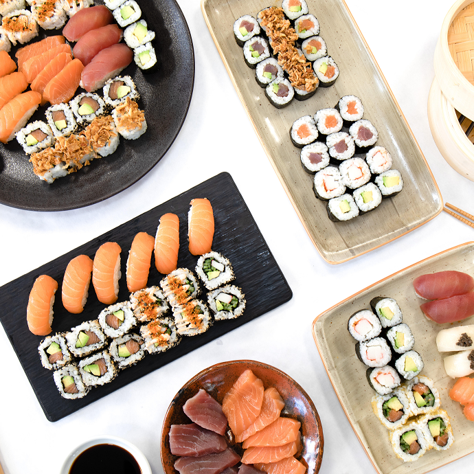 Platos Japoneses y Sushi