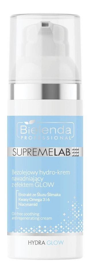Bielenda Professional SupremeLab Bezolejowy hydro-krem nawadniający z efektem glow 50 ml