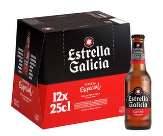 Cervezas Estrella Galicia Especial Especial Pack 12 Uds. X 25 Cl