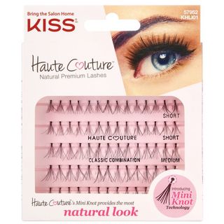Haute Couture Natural Look Pestañas Postizas - Kiss - Negro 731509579529