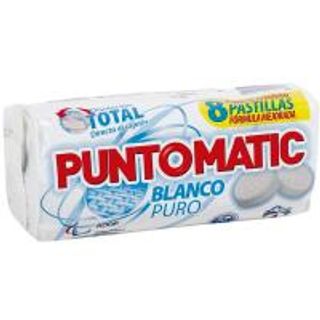 Detergente Blanco En Pastillas Puntomatic, Paquete 4 Dosis (10850063)