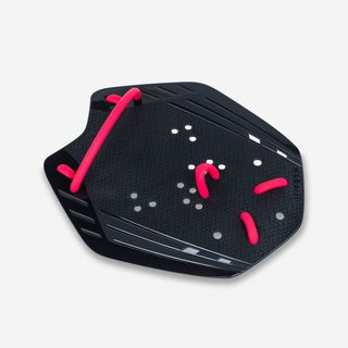 Palas Natación 900 Negro Rojo Xl Talla Única Negro