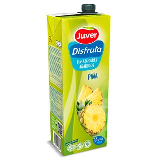 Bebida De Zumo De Piña Sin Azúcares Añadidos Juver Disfruta 1.5 L